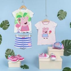 Conjunto de Ropa Peppa Pig Blanco Azul