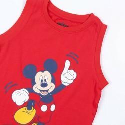 Pijama de Verano Mickey Mouse Rojo