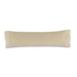 Funda de almohada Alexandra House Living Beige Camel 45 x 155 cm