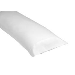 Funda de almohada Alexandra House Living QUTUN Blanco 45 x 110 cm