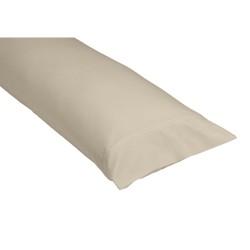 Funda de almohada Alexandra House Living QUTUN Taupé 45 x 155 cm