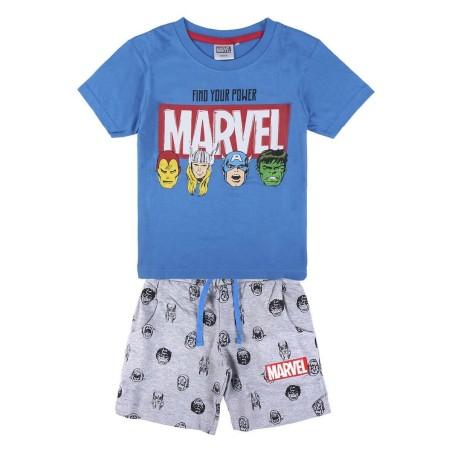 Conjunto de Ropa The Avengers Azul Gris