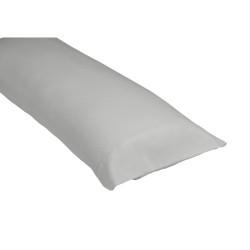 Funda de almohada Alexandra House Living QUTUN Gris Perla 45 x 90 cm (2 Unidades)