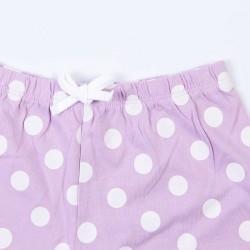 Pijama de Verano Peppa Pig Rosa Morado