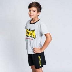 Pijama de Verano Batman Gris