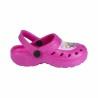 Zuecos de Playa Minnie Mouse Fucsia