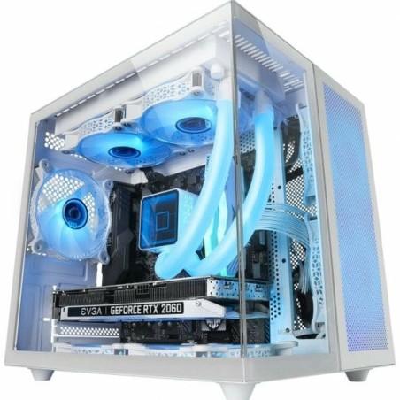 Caja Semitorre ATX Mars Gaming MCNOVAMW Blanco