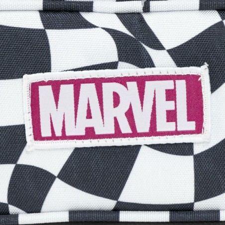 Estuche Escolar Marvel Negro