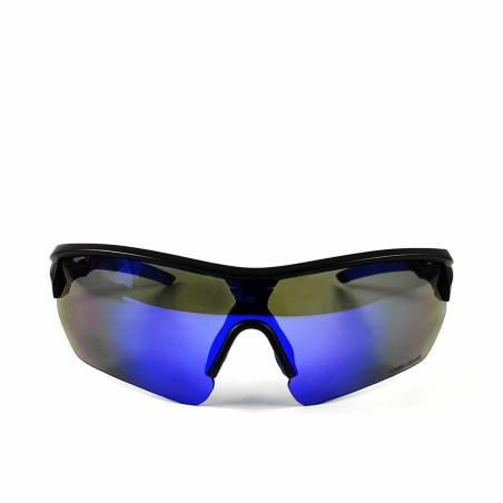 Gafas de Sol Unisex Brown Labrador X Omega Negro Ø 45 mm Azul