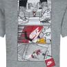 Camiseta de Manga Corta Infantil Nike Icons Of Play Gris