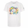 Camiseta de Manga Corta Infantil Nike Sport Splash  Blanco