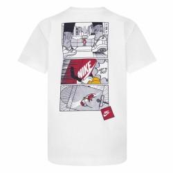 Camiseta de Manga Corta Infantil Nike Icons Of Play Blanco