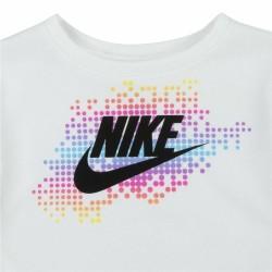 Conjunto Deportivo para Niños Nike Aop Bike Azul Blanco Multicolor 2 Piezas