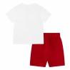 Conjunto Deportivo para Niños Nike Blanco Rojo 2 Piezas