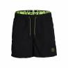 Bañador Infantil Jack & Jones Jjswim Db Wb Neon Negro