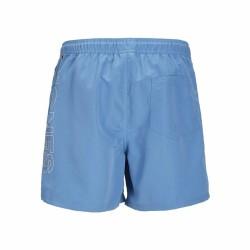 Bañador Infantil Jack & Jones Jpstfiji Jjswim Double Logo  Azul