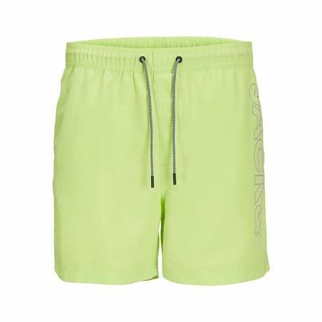 Bañador Infantil Jack & Jones Jjswim Double Logo Ly Verde Claro