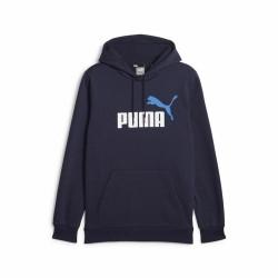 Sudadera con Capucha Hombre Puma Ess+ 2 Col Big Azul marino