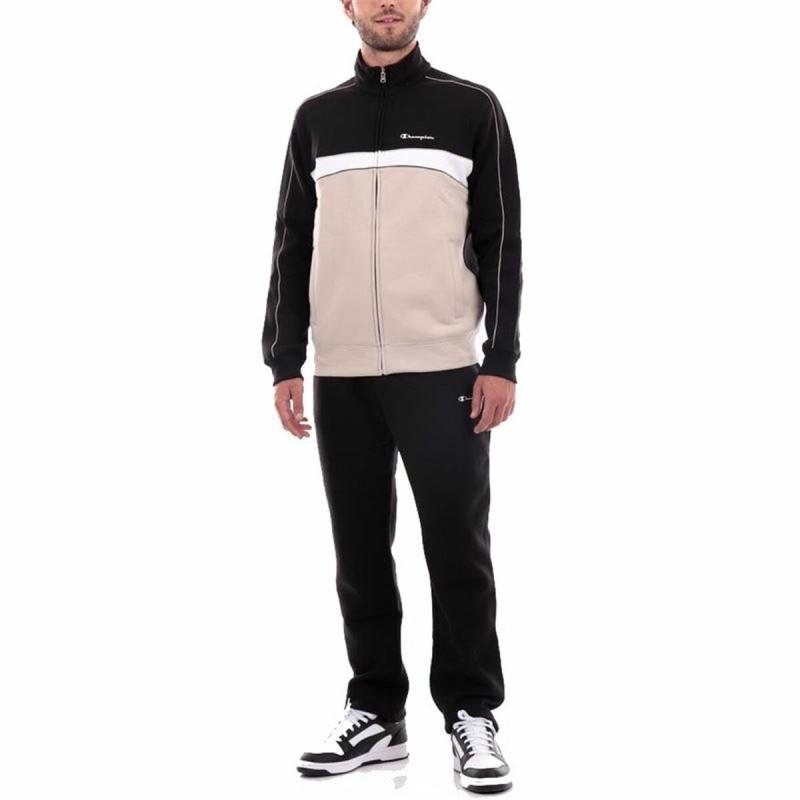 Chándal para Adultos Champion Full Zip Legacy Negro Hombre