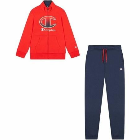 Conjunto Deportivo para Niños Champion Full Zip Rojo