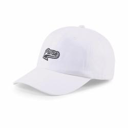 Gorra Deportiva Puma Script Logo Blanco Multicolor Talla única