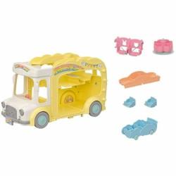 Accesorios para casa de Muñecas Sylvanian Families 5744 Rainbow Fun Nursery Bus