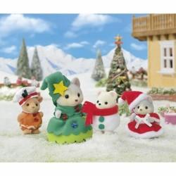 Accesorios para casa de Muñecas Sylvanian Families Happy ChristmaS Friends