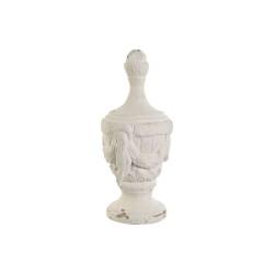 Figura Decorativa Home ESPRIT Blanco Decapé 23 x 23 x 51 cm