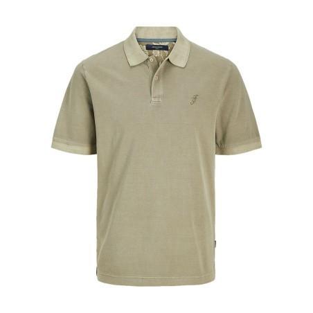 Polo de Manga Corta Hombre Jack & Jones JPRBLUWILLIAM  12257315 Verde