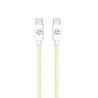 Cable USB-C Celly USBCUSBCCOTTYL Amarillo 1,5 m