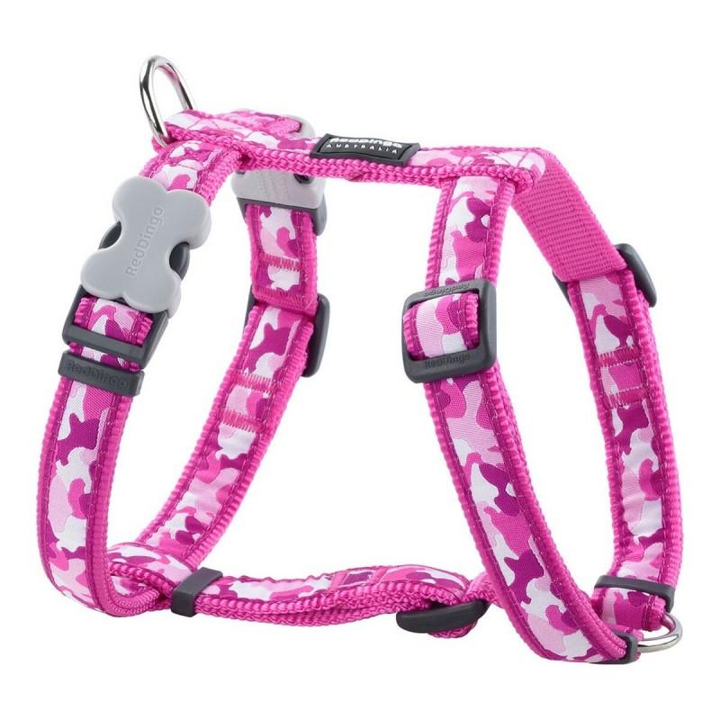 Arnés para Perro Red Dingo Style Fucsia Camuflaje 37-61 cm