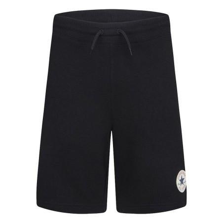 Pantalones Cortos Deportivos para Niños Converse Negro