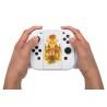 Mando Gaming Powera NSAC0059-01 Nintendo Switch Blanco/Dorado