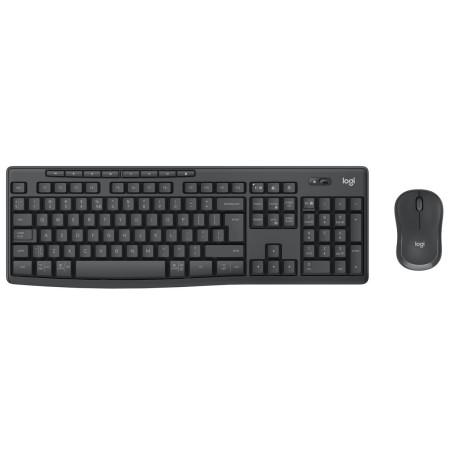 Teclado y Ratón Logitech 920-012077 Grafito Monocromo QWERTY