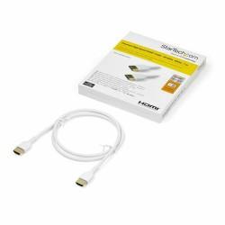 Cable HDMI Startech RHDMM1MPW Blanco 1 m 4K Ultra HD