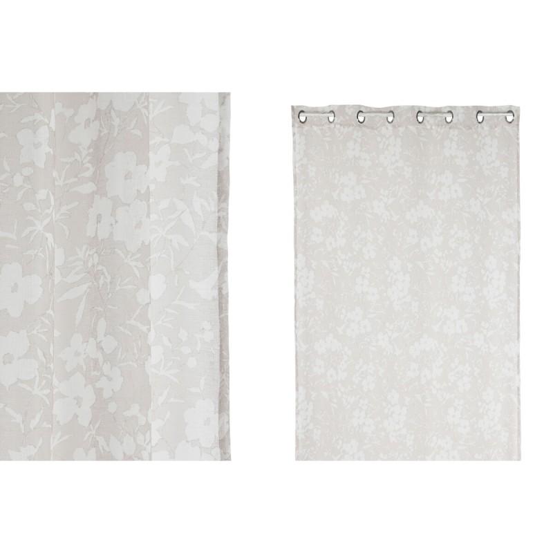 Cortina Home ESPRIT Beige Romántico 140 x 260 cm