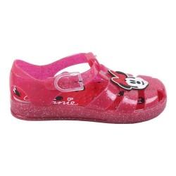 Sandalias Infantiles Minnie Mouse Rojo