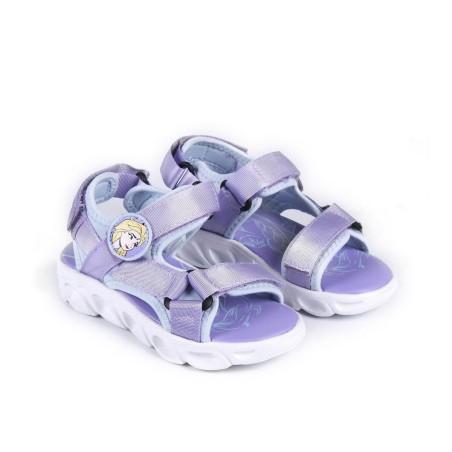 Sandalias Infantiles Frozen Lila