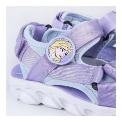 Sandalias Infantiles Frozen Lila