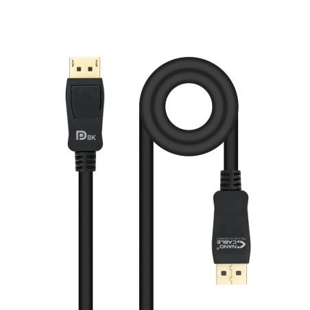 Cable DisplayPort NANOCABLE 10.15.2502 Negro HDR 8K Ultra HD