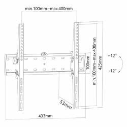 Soporte TV Neomounts FPMA-W350BLACK      