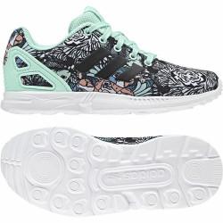 Zapatillas Deportivas Infantiles Adidas ZX Flux Aguamarina