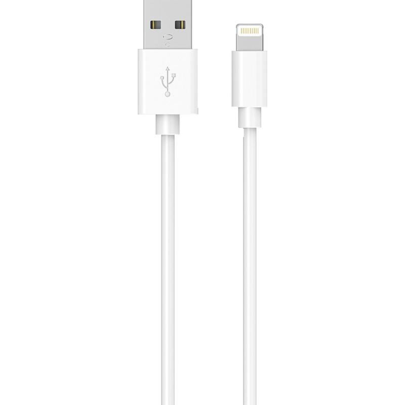 Cable USB BigBen Connected WCBLMFI2MW Blanco 2 m (1 unidad)