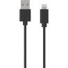 Cable USB BigBen Connected CBLMFI2MB Negro 2 m (1 unidad)