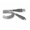 Cable USB BigBen Connected FPCBLMIC1.2MG Gris 1,2 m (1 unidad)