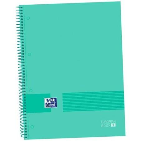 Cuaderno Oxford &YOU Menta A4+ 80 Hojas 5 Unidades