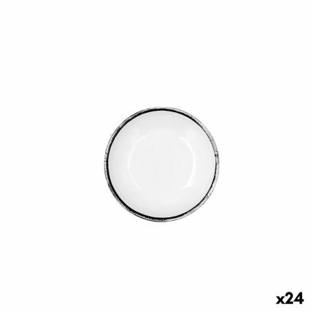Cuenco Quid Select Filo Blanco Negro Plástico 11,6 x 2,6 cm (24 Unidades)