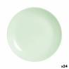 Plato de Postre Luminarc Diwali Paradise Verde Vidrio 19 cm (24 Unidades)