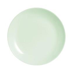 Plato de Postre Luminarc Diwali Paradise Verde Vidrio 19 cm (24 Unidades)