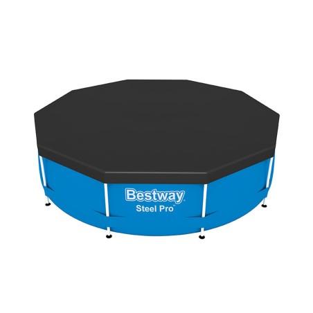 Cubrepiscinas Bestway Ø 305 cm Negro